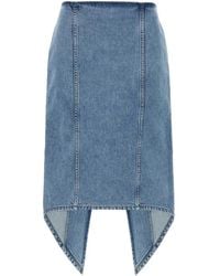 JW Anderson - Denim Skrit - Lyst