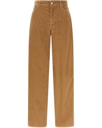 Max Mara - 'Fragola' Velvet Pants - Lyst