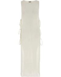 LeKasha - Dress Cover Up With Cordons - Lyst