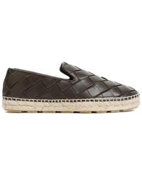 Bottega Veneta - Dark Leather Jack Espadrillas - Lyst
