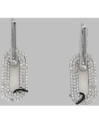 Marc Jacobs - Crystal-Studded Drop Earrings - Lyst