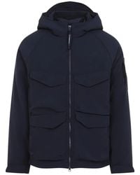 C.P. Company - C.P.Company Total Eclipse Shell Padded Hooded Lens Jacket - Lyst