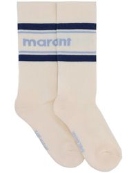 Isabel Marant - "Dona" Socks With Logo - Lyst