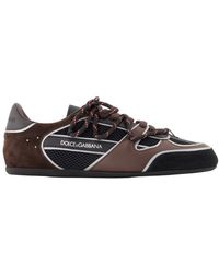 Dolce & Gabbana - Dolce & Gabbana Sneakers With Suede Details - Lyst