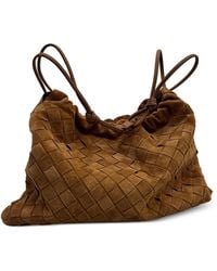 Bottega Veneta - Intrecciato-Leather Clutch Bag - Lyst