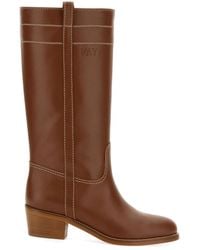 Fay - Leather Boot - Lyst