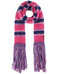 Marni - Embroidered Mohair Blend Scarf - Lyst