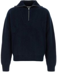 Jil Sander - Knitted Sweater - Lyst