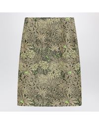 Dries Van Noten - Skirt With Floral Jacquard Pattern - Lyst