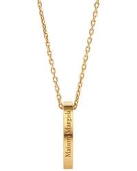 Maison Margiela - Logo Ring Pendant Necklace - Lyst