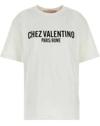 Valentino Garavani - Cotton T-Shirt - Lyst