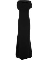 Victoria Beckham - Sleeveless Cord Split Side Dress - Lyst