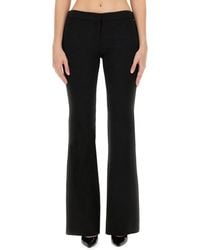 Moschino - Crepe Pants - Lyst
