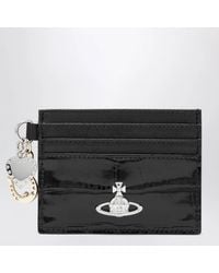 Vivienne Westwood - Croc-Embossed Leather Card Holder With Charms - Lyst