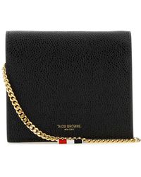 Thom Browne - Leather Card Holder - Lyst