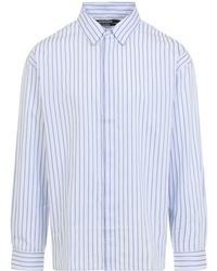 Jacquemus - Print Big Dog Stripe Le Simon Shirt - Lyst