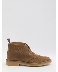 Gucci - Gg Ankle Boots - Lyst