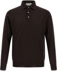 LARMERI STUDIO - Knitted Polo Shirt - Lyst