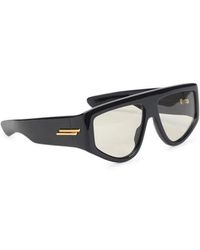 Bottega Veneta - Classic Shield Sunglasses - Lyst