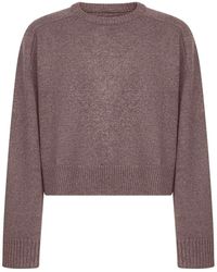 Loulou de Saison - "Bruzzi" Lds Cropped Sweater - Lyst