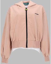 Barrow - Felpa Con Zip E Cappuccio - Lyst