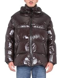 Bottega Veneta - Piumino Corto Lucido - Lyst