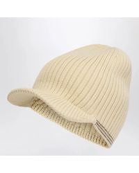 Adidas by Wales Bonner - Cream Wool Visor Cap - Lyst