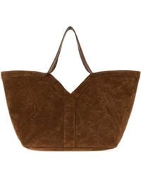 Saint Laurent - Bo And Tote Large Leather Handbag - Lyst