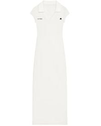 Courreges - Long Dress With Logo - Lyst