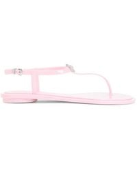 Mach & Mach - Mach & Mach Double Bow Pvc Sandals - Lyst