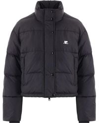 Courreges - Courregès Polyester Polyamide Nylon Elastane Coat - Lyst