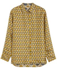 Max Mara - Reversible Printed Silk Shirt - Lyst