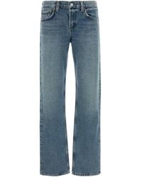 Agolde - Low Rise Slim - Lyst