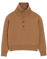 Ami Paris - Wool High-Neck Sweater - Lyst