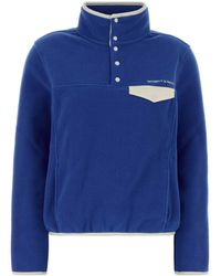 Sporty & Rich - Sporty & Rich Bold Logo Polar Sweatshirt - Lyst
