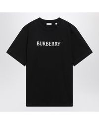 Burberry - Tshirt With Logo Print - Lyst