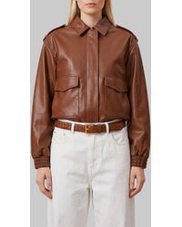 Arma - Dark Copper Astra Bomber Jacket - Lyst