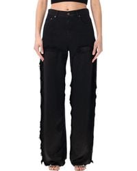 Haikure - Bonnie Satin Bull Boyfriend Pants - Lyst