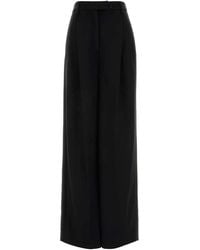 Prada - Cashmere Wide-Leg Pant - Lyst