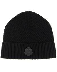 Moncler - Basket Stitch Beanie - Lyst