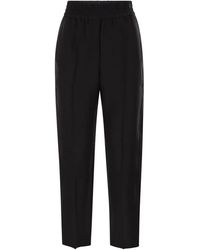 Brunello Cucinelli - Baggy Pull-Up Trousers - Lyst