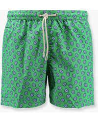 Mc2 Saint Barth - Lighting Micro Fantasy Recycled Polyester Swim Trunks - Lyst
