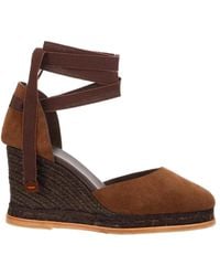 Castañer - Castañer Bovine Leather Heels - Lyst