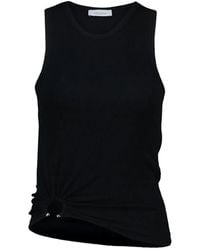 Rabanne - Top Con Piercing - Lyst