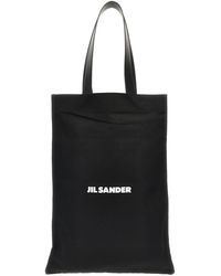 Jil Sander - Extra Large Canvas Tote Bag - Lyst