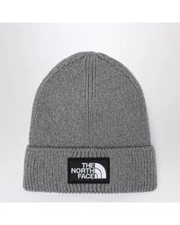 The North Face - Beanie With Logo Patch - Lyst