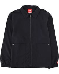 The North Face - Solid Shirt Collar Jacket - Lyst