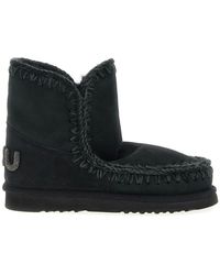 Mou - 'Eskimo 18 Glitter Logo' Ankle Boots - Lyst