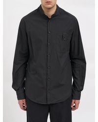 Andrea Ya'aqov - Cotton Mockneck Shirt - Lyst