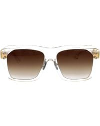 Dita Eyewear - Acetate Crystal Clear Sunglasses - Lyst